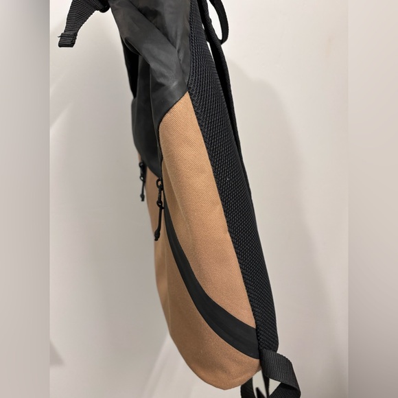 Adidas Sport ID Pack Sackpack - Clip Pack Backpack - Brown - Black - Zip Pockets - Picture 8 of 15